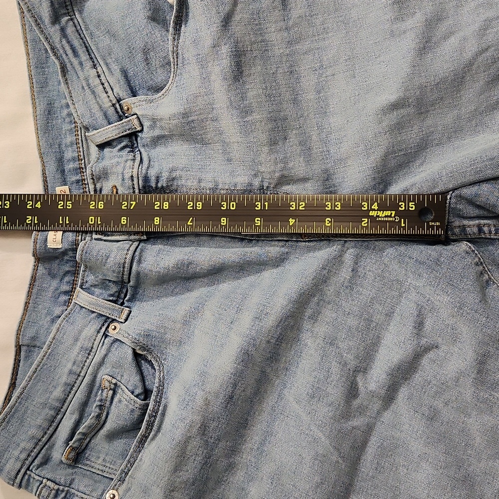 Levi's Classic Bermuda Shorts women's 32 blue denim red tab - Picture 12 of 15